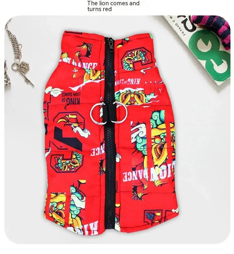 Dog Winter Warm Down Vest Shell Jacket - Bellarte Enchanté Dog Winter Warm Down Vest Shell Jacket